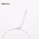 Sanfu Chunyi Bright Silver Bracelet Single Fresh and Elegant Fashion Jewelry Accessories Chain 13561 (Flavor) 1