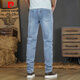 Pierre Cardin 1 mètre 9 jeans de haut pour le pantalon pour hommes allastique à la mode à la mode masculin allastique allastique allastique de 2 mètres