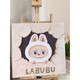 翰鸥斐拉布布石英砂肌理画diy全套材料手工绘labubu丙烯数字油画装饰画 肌理画9734 h高亮颜料+油画布+多支画笔+挂墙