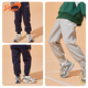 
Guirenniao children's clothing girls sports suit children's loose breathable sweatshirt spring and autumn style big children's autumn sweatpants two-piece set thin