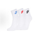 Chaussettes pour hommes adidas et chaussettes féminines trois paires 2025 Chaussettes de sport printanier et d'été coulant des chaussettes décontractées confortables et polyvalentes HT3468 JC9272 / noir / blanc / gris clair / trois paires S Taille de la chaussure 35-38
