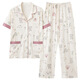 Bangqi Confinement Vêtements pour les vêtements d'allaitement maternel à manteau courts minces à manteau courte pour les vêtements pour les mères et les grosses femmes enceintes Sleep HD6913 # Style d'allaitement L [80-120Jin [Jin est égal à 0,5 kg]]]