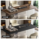 Shangwu Zhimeiyan Board Tee Tisch und Tee Tisch integrierter Büro Home Tee Tisch und Stuhl Kombination Leicht Luxus High-End-Tee Tisch SSC-826
