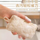 AILUKI Japanese loofah dishcloth sponge double layer loofah pulp scouring pad kitchen pot cleaning rag special cleaning and decontamination rag loofah_6 pieces_with lanyard value model