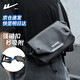 
Huili Men's Crossbody Bag Magnetic Suction Buckle Commuter Chess Bag Large Capacity Motorcycle Riding Outdoor Backpack Sports New Shoulder Bag Function Black [Quick Disassembly Magnetic Suction With Shipping Insurance]