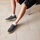 Haoden (HAUT TON) canvas shoes for men 2025 summer new breathable men's shoes trendy low top casual board shoes men's cloth shoes dark green 41 - suitable for sports shoes size 42