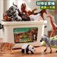 Snaen (Snaen) Modelo de animales para niños Simulación de juguetes Farm juego jugando a los niños y niñas Educación temprana educación cognitiva