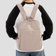 Mochila simple y moderna nueva estilo de estilo europeo y americano mochila liviana para niñas para niños bolsa de viaje macaron verde un tamaño