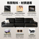 
DDC function sofa living room direct row new smart leather sofa modern simple style leather sofa 9227s-51