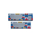 Logitech (logitech) [Theme Gundam] Logitech K845 Проводная механическая клавиатура K835 Компьютерная игра E-Sports Office Office PBT KeyCap K845+Gundam KeyCap 104 Ключевой вал чайного чая-[Использование игры в офис]
