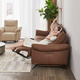 Zhihuashi [Style de magasin hors ligne] Zhihuashi première classe italien minimaliste en cuir électrique 0 Sofa mural 13010 Quatre sièges et quatre électriques - blanc [12157 une table et quatre chaises] Livraison de priorité (voir le service client pour plus de détails)