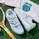 盖世威（K·SWISS）KSWISS板鞋夏季透气休闲百搭潮流时尚运动鞋满贯鞋9275-US 107温布尔登白/豆腐白/海军蓝/天 42