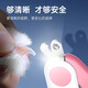 Crazy owner cat nail scissors LED round hole scissors for beginners special pet nail clippers without blind cutting kitten nail scissors pink