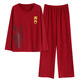 
Fenten pajamas for women in spring and autumn cotton long sleeves for women 2023 new suit for women in autumn artistic conception home clothing summer Z9227 women M
