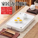 Plate de thé Pupan pour la maison Utilisation de luxe léger Petit drainage et stockage d'eau Table à thé Kung Fu Set Rock Slab Simple Dry Brewing Table Table Merce personnalisé blanc Cold Jade Embedded 3524