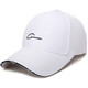 MIEHONE hats, men's and women's peaked caps, trendy and versatile outdoor baseball caps, four-season sports fishing visor hats, simple black baseball caps