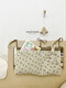 UPUPFOUR BAY BEID Hanging Bag reine Baumwolle Babybett Aufbewahrung Beutel Windel Aufbewahrung Kinder Aufbewahrung Bag UPUPFOUR BABY BEIHME HAUFEN 40*25c