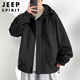 JEEP SPIRIT Jeep jacket men's jacket men's jacket men's autumn and winter casual sports workwear hooded wind clothes