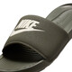 耐克（NIKE）男子一字拖缓震拖鞋夏季新款休闲 VICTORI CN9675 303卡其绿/ 38.5