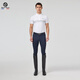 Marcel Bisset Spring y verano Menigrando a caballo para hombres Semi-Silicone Semi-Silicone sin deslizamiento Niños transpirables Barrios ecuestres para hombres 627/012/681 A-Gray (tecnología de piel de hielo, frescura de larga duración) 34 (2 pies 7)