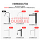 欧贝洁（OUBBJIE）台上盆阳台洗手盆台盆小尺寸洗脸盆陶瓷小户型洗脸池阳台洗手池 盆+龙头套餐（425*260*140）外灰