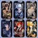 
Q version of Time Man Lu Guang Qiaoling peripheral sliding cover card cover student meal card bus card access control campus card time agent M12189 card cover + white bracelet