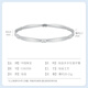 Chinese jewelry PT950 step by step lotus platinum lotus Kaifuya women's bracelet as a birthday gift for girlfriend and wife 54# about 21g