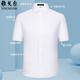 PDG Yageol Shirt à manches courtes pour hommes Pure Coton Business Casual Formal Wear professionnel Shirt DX6636 41 suggéré 145-155Jin [Jin est égal à 0,5 kg]
