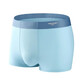 Nanjiren Herrenunterwäsche Herren -Eis Silk -Boxer -Shorts 5A großer Größe Traaceless dünner Nacktboxhose (sitzend) 9902 ICE Seiden 5a Inneren Schritt 4 Streifen L.