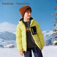Balabala children's down jacket boys and girls 2025 new winter outdoor windproof warm tops winter tops outdoor trendy