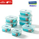 OIMG Corea del Sur Importada Lunde de vidrio templado REFRIGERADOR SLORKE DE REFRIGORADOR DE ARRIGADOR A PROFIMENTES FRESIONES RESISTENTE RESISTENTE COMENTADO SET Multi