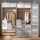 Boîte de rangement Yonghuan Tiroir en plastique Vêtements ménagers Armoire Boîte de rangement Boîte de rangement transparent Boîte d'organisation transparente 9227 Deep 44 Largeur 34 Hauteur 19 Prix One-Pack 365 jours / dix ans Garantie / Dégâts