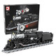 Deke 80014 Dampfstrecke Ornamente für Gebäudebehäuser für Kinderversammlungen Spielzeug kompatibel mit Lego Kaizhi 982229 Fuxing Red Golden Dragon Zug 647