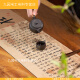 XMSJ hochwertige Tausend Meilen Jiangshan Tu Tisch Flagge Teepad Chinesisch Zen Diatom Schlamm Wasserabsorbierer Tee Tischpolster Langer Tischtuch Tee Tisch Stärken Meditation-Ng-12048 Stärken 25*50 cm kleine Teepolster