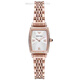 Emporio Armani Women's Watch, Cinturón de set de diamantes de moda, Cuarzo Fritillaria Small Green Watch, Tendencia cuadrada A149 AR11399