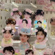 MU YUNYAO fan Chengcheng Cartoon Mute Shape Desktop Ornements Figure Pendants Unique Double-couche Design Fans incontournable 8