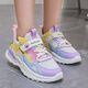 Balabala Girls 'Sneakers Children's White Schuhe 2025 Frühlings- und Herbstjungenschuhe Schüler Running Schuhe Weiche Sohle atmungsaktiv