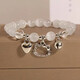 kt cat love bell DIY bracelet for women handmade beads for girlfriends gifts for students 1 package [kt cat love bell bracelet]
