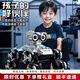 Новый голосовой контролируемый восьмиколесный трюки Walli Robot Интеллектуальный жест, ощущающий дрейф для лечения деформации дистанционного управления, робот, робот, робот с восьми колесами [голосовой контролируемый + ручка] [дуплексная батарея]]