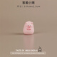 创意卡通可爱高高矮矮小猪微景观摆件装饰品配件娃娃屋桌面小摆件 随机一只【可许愿】