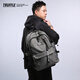 TRUFFLE backpack for men, large capacity, lightweight junior high school students, schoolbags, female mountaineering trip backpacks, college students (upgrade) SJWD-light luxury gray