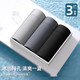 Victoria's style ice silk mesh men's underwear underwear graphene inner crotch comfortable and breathable Father's Day Plain ice silk 9905 L