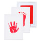 ROSHK baby and toddler wash-free special red gold ink pad 100 days commemorative hand and foot print hand and foot print ink box baby special hand and foot print ink pad large gold suitable for babies between 0-18 months