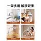 Dewei Lion [full alloy 3 arms] Tablet mobile phone stand for desktop special bed iPad 2025 new cantilever 360 degree rotation adjustment multi-function lazy adjustment live bedside support A [full alloy 3 arms] rotation belt 'beep beep beep' sound