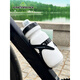 Merida Merida bicycle water bottle cage rubber scratch-resistant mountain bike road bike water cup holder water bottle bicycle accessories (surface rubber anti-scratch and wear-resistant) white