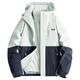 Jeep Spirit Jeep Jacke Frauen 2025 Neues kleines kleines Drei-in-eins-Windschutz und wasserdichte, super gut aussehende Bergsteigeranzug Frauen Style-Xuerou Zi [Drei-zu-Eins-Abbau] L.