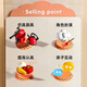 
Xidici Children's Mini Kitchen Playing House Cooking Toys Vegetables and Fruits Kitchenware 1-3-6 Years Old Girls' Birthday Gifts