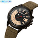 Shinuoke Herren Quartz Watch Sport Retro Creative Nischen -Zifferblatt Trendy Belt Alloy Student Watch 6172 Retro Brown
