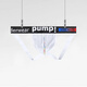 MEN UNDERWEAR PUMP!性感男士丁字裤薄款网孔情趣双丁内裤同志比基尼T裤露臀提臀U凸 1条（白色） XL
