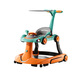 2025 Baby Walker Multi-fonctionnels 6 à 18 mois Les nourrissons et les tout-petits peuvent être pliés par un an d'orange et de vert - Green - Instrument de musique de puzzle (YT688 (YT688